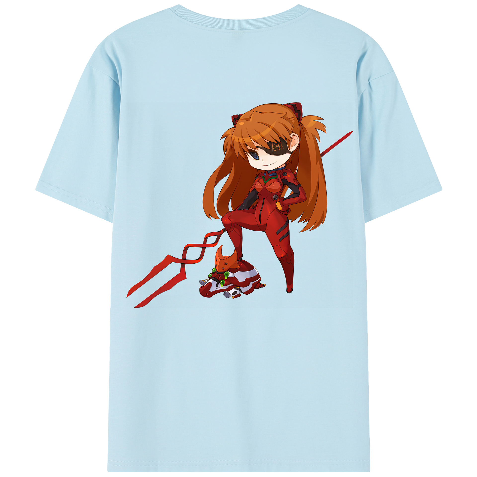 （画像用） EVA 新世紀エヴァンゲリオン 綿100％半袖Tシャツ（背面プリント）